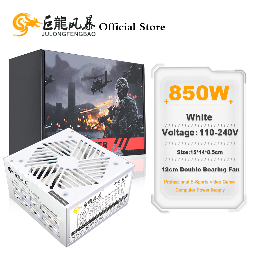 Wit Volledige Modulaire 850 w  - 1000W White Modular Power Supply recensie en prijs
